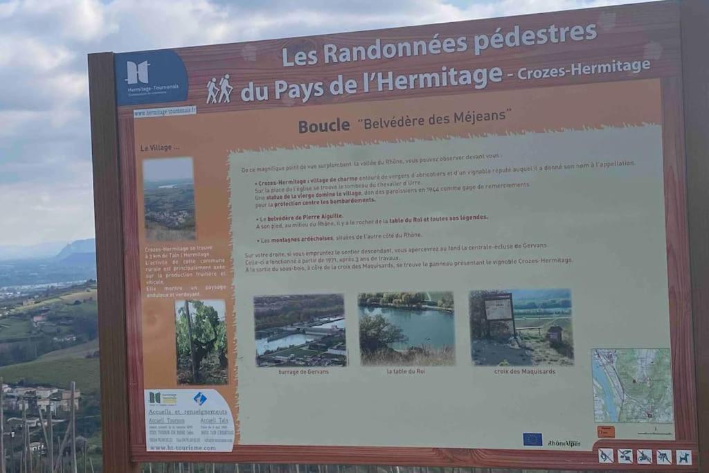 Pres Des Vignes Apartment Crozes-Hermitage Ngoại thất bức ảnh